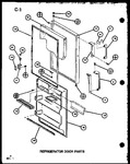 Diagram for 05 - Ref Door Parts