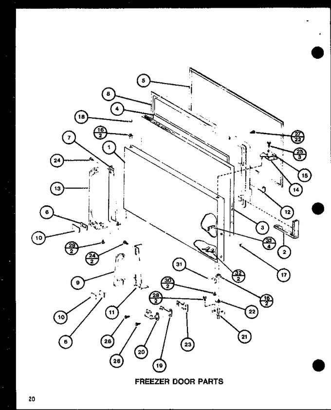 Diagram for TRG20SPH (BOM: P7711039W)