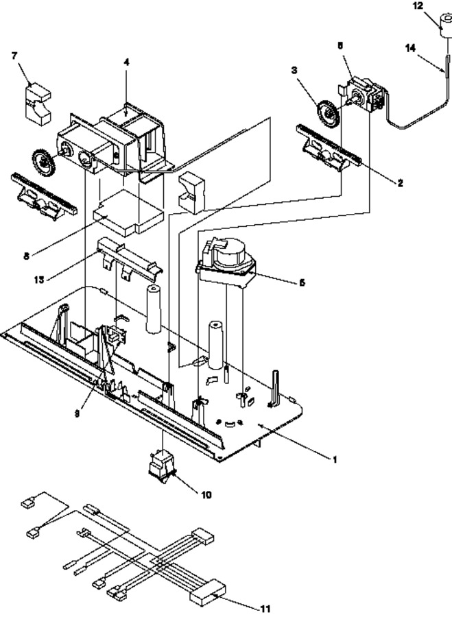 Diagram for TN22AL (BOM: P1300701W L)