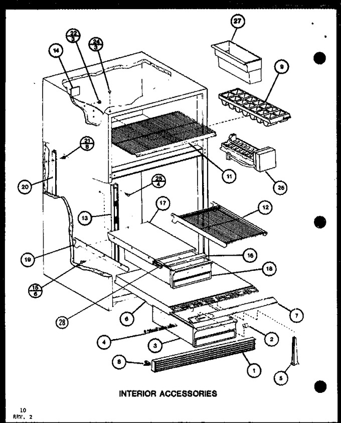 Diagram for TRI16K (BOM: P7791125W)