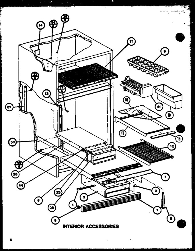Diagram for TRG18M (BOM: P7859229W)