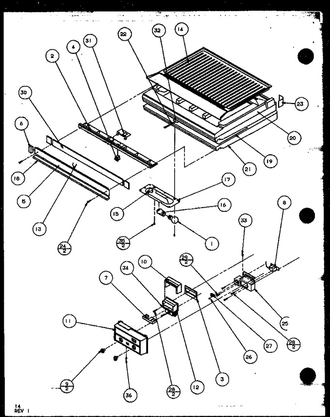 Diagram for TRG18QBG (BOM: P1111310W G)