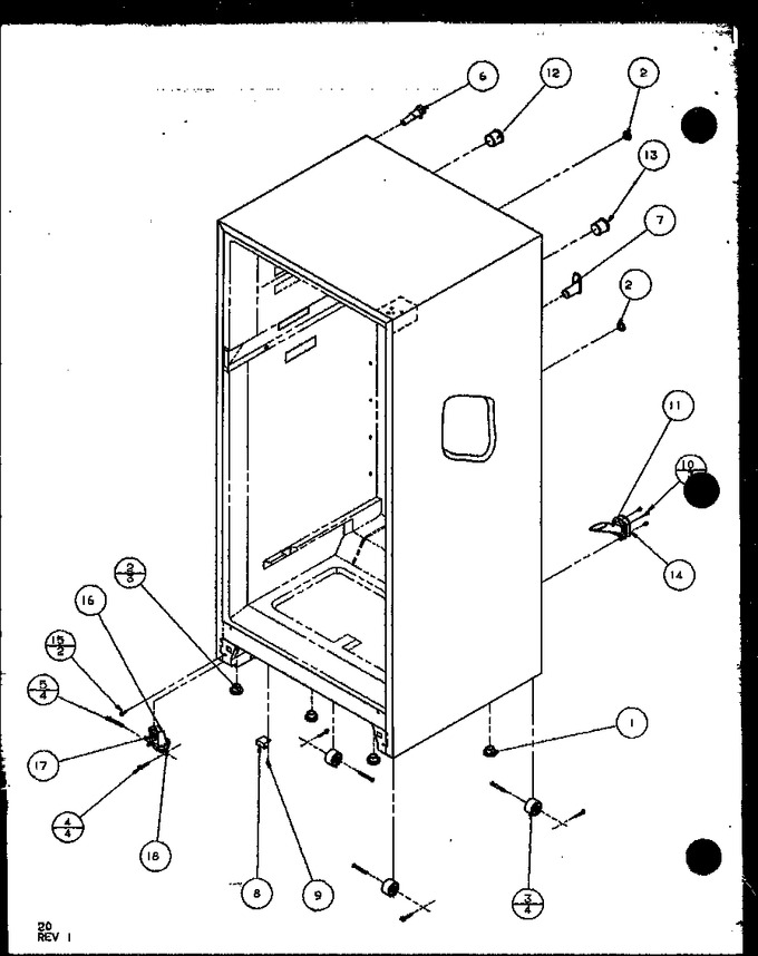Diagram for TRGI18QBL (BOM: P1111314W L)