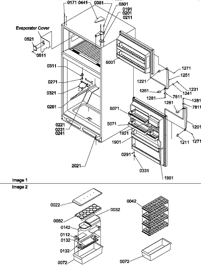 Diagram for TR21VW (BOM: P1309401W W)