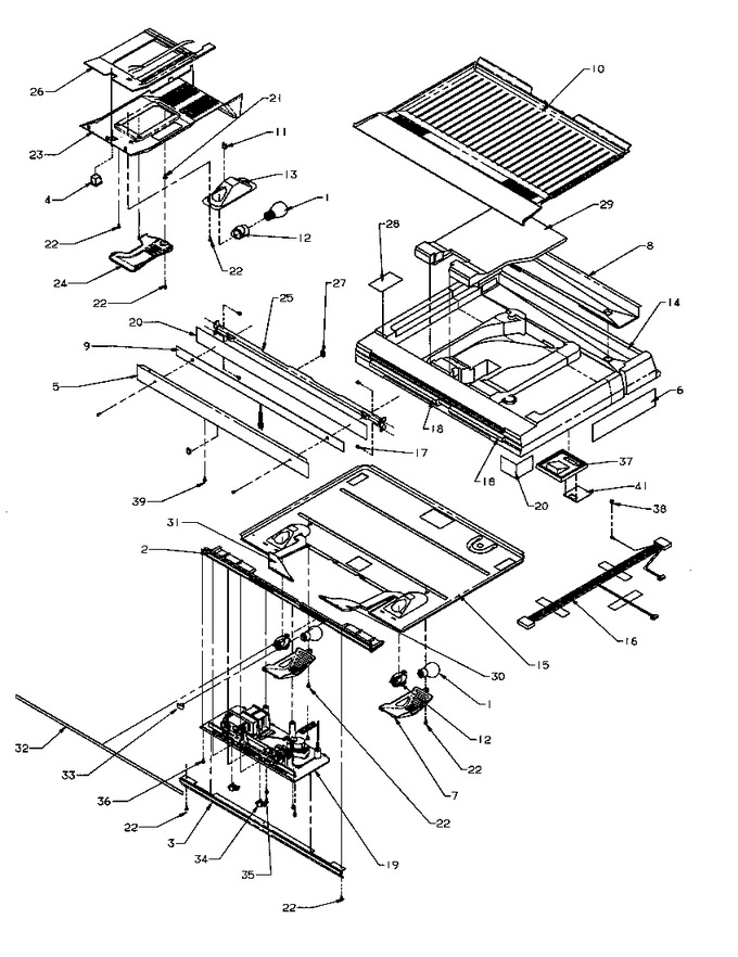 Diagram for TX22S3 (BOM: P1196001W W)