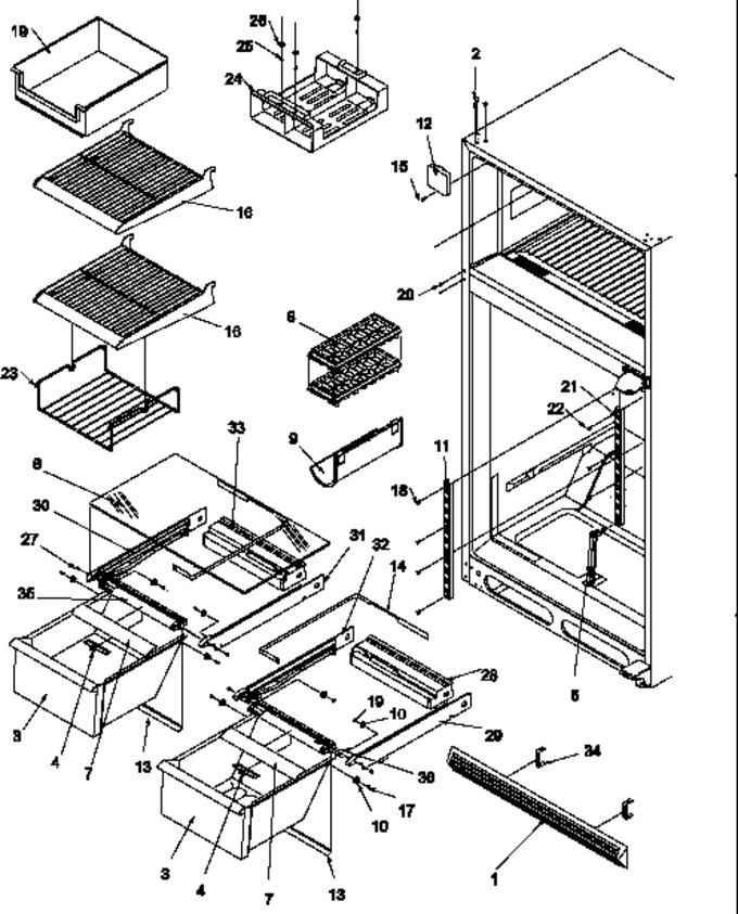 Diagram for TRI25S5E (BOM: P1300001W E)