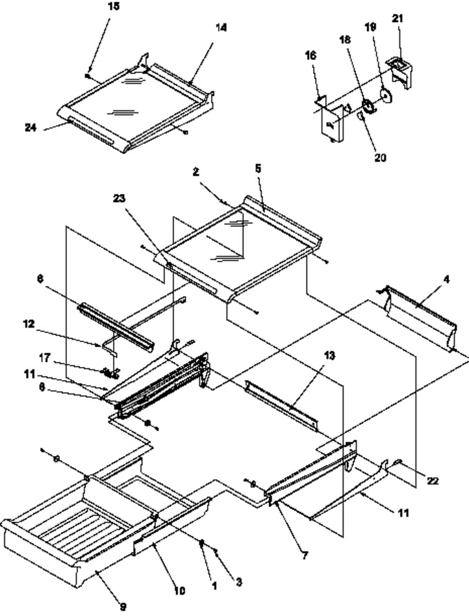 Diagram for TR25S5W (BOM: P1196402W W)
