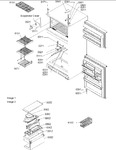 Diagram for 05 - Hinges, Freezer Shelves & Accessories