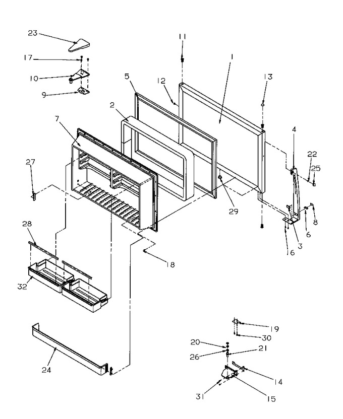 Diagram for TR522SW (BOM: P1182701W W)