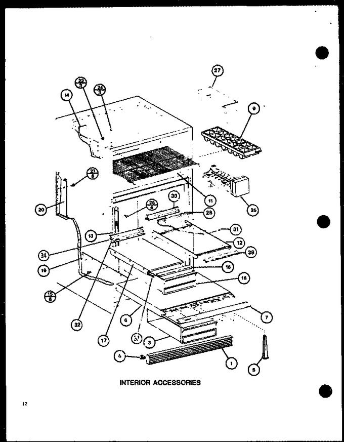 Diagram for TRG16J (BOM: P7739032W)