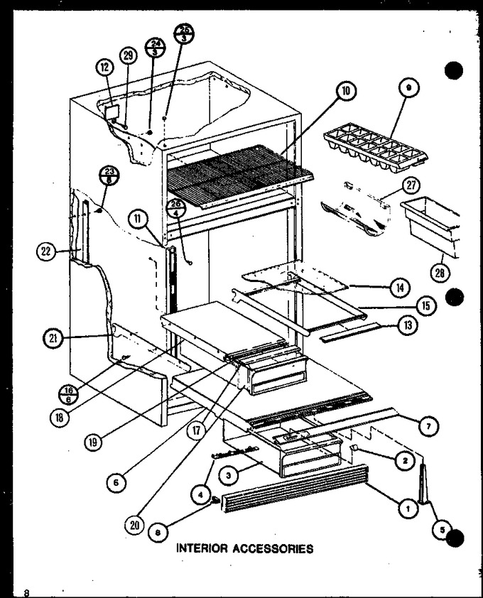 Diagram for TRG20M (BOM: P7859232W)
