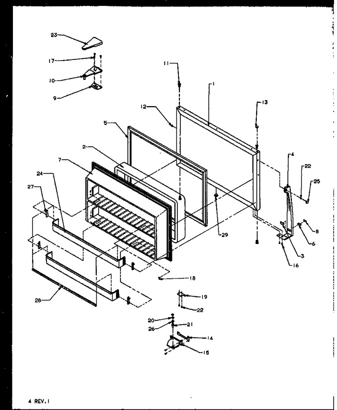 Diagram for TS18R2G (BOM: P1158311W G)