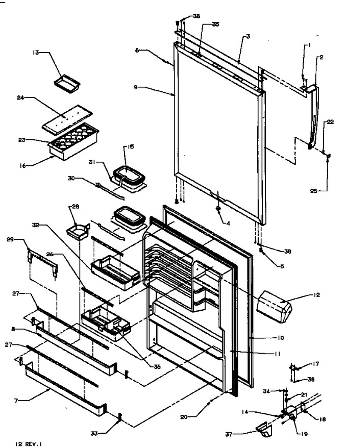 Diagram for TS18R2G (BOM: P1181803W G)