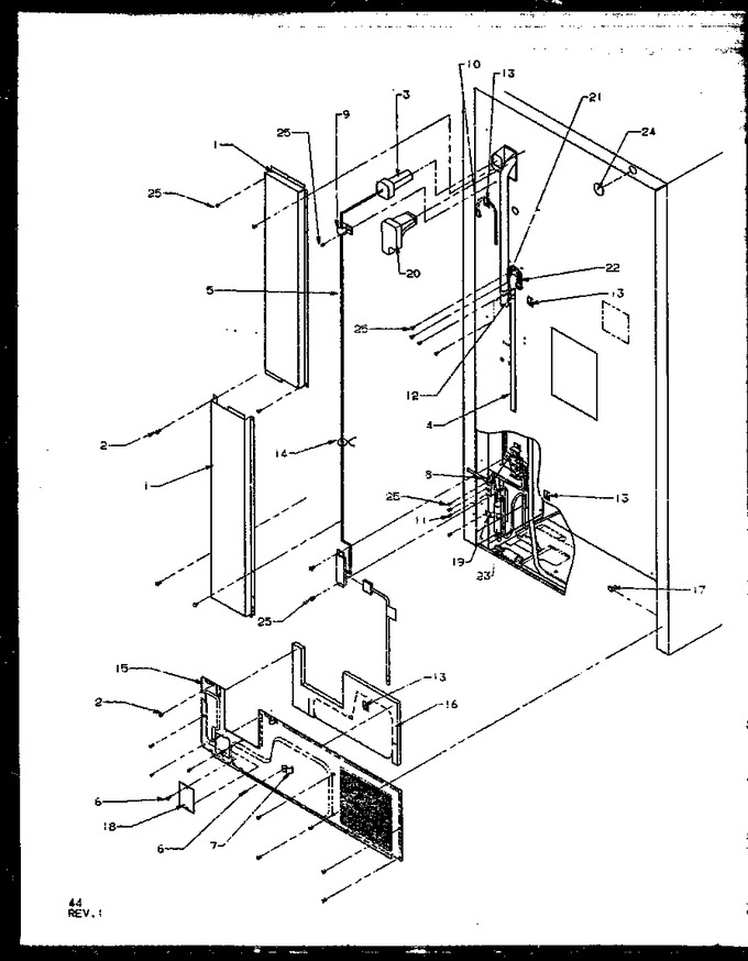 Diagram for TX21RE (BOM: P1157605W E)