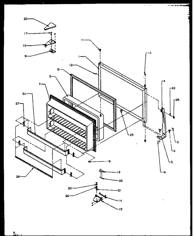 Diagram for TS18RBW (BOM: P1158407W W)