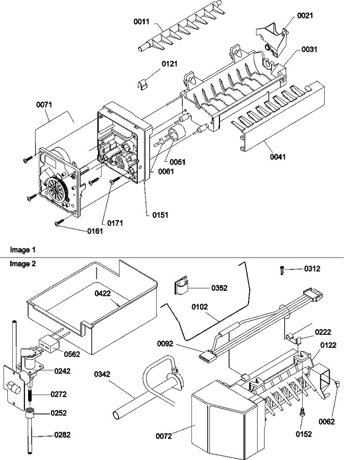 Diagram for TSI19VW (BOM: P1306402W W)