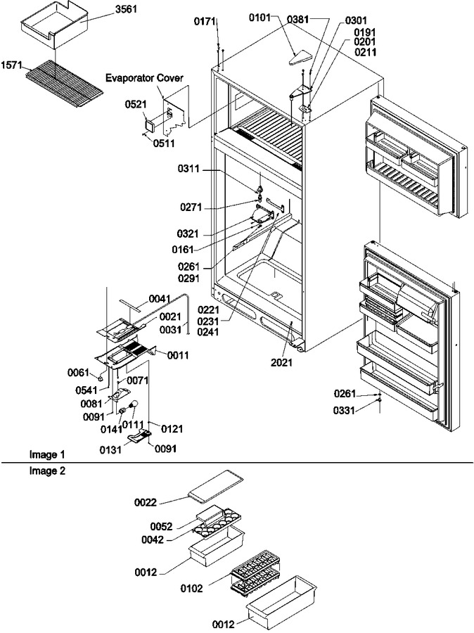 Diagram for TS22VW (BOM: P1306502W W)