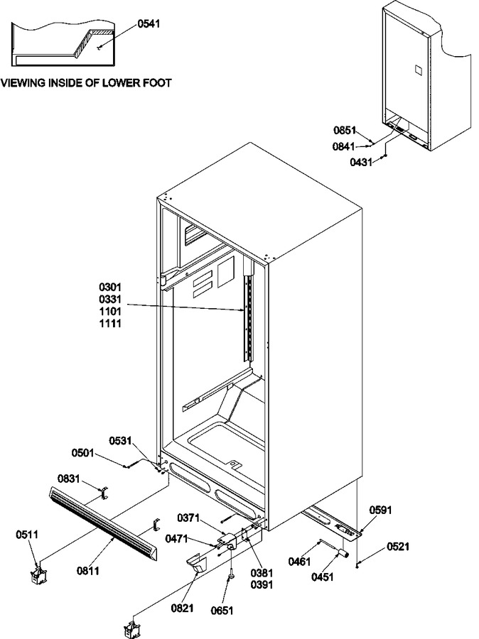 Diagram for TSI25VE (BOM: P1308102W E)