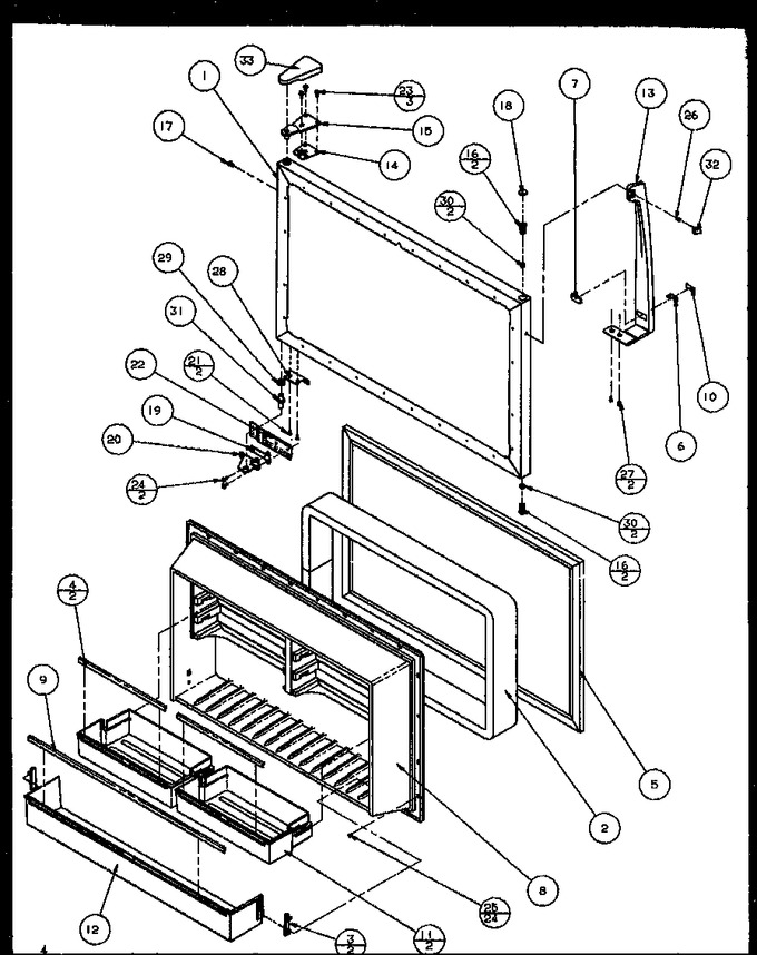 Diagram for TZ21Q2E (BOM: P1111713W E)