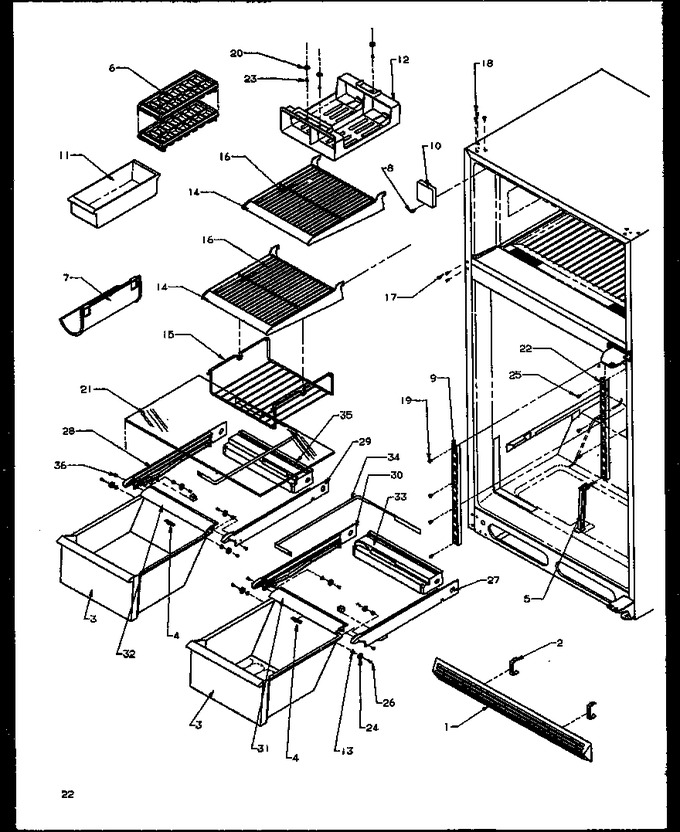 Diagram for TZI21R2L (BOM: P1168011W L)