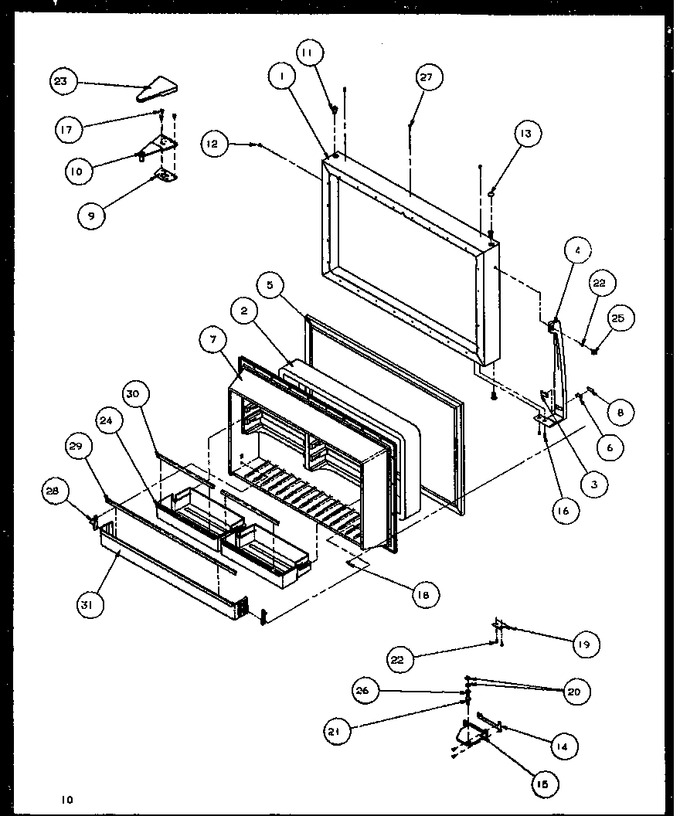 Diagram for TZ22RW (BOM: P1157703W W)