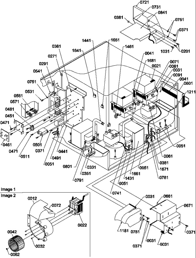 Diagram for U1600I (BOM: P1194306M)