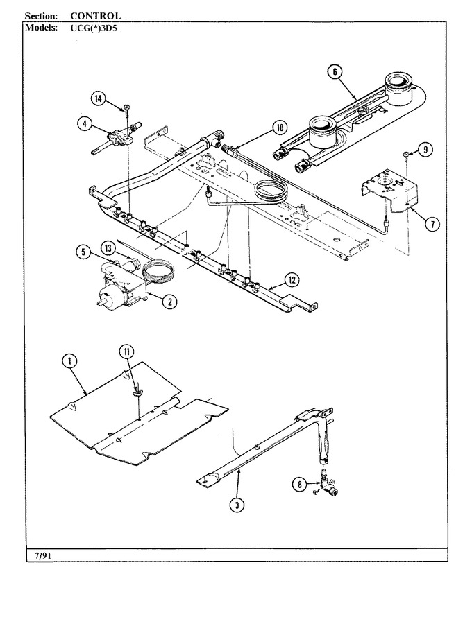 Diagram for UCGA3D5NW-AD