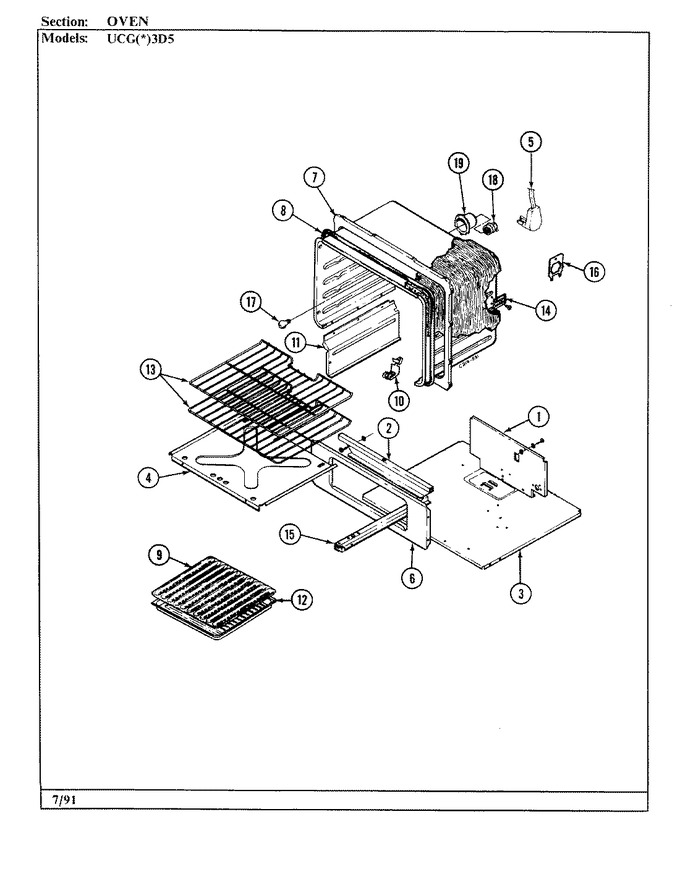 Diagram for UCGA3D5NW-AD