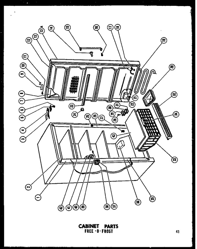 Diagram for UF16-C (BOM: P6011720W C)