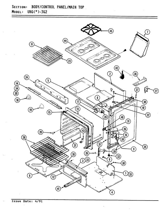 Diagram for UNGA3G2LNX-BO