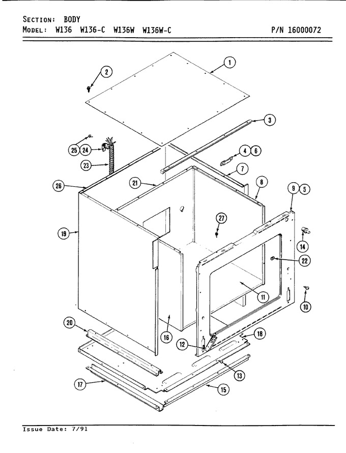 Diagram for W136W-C