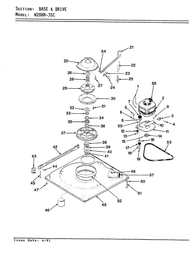 Diagram for W20HY3SC