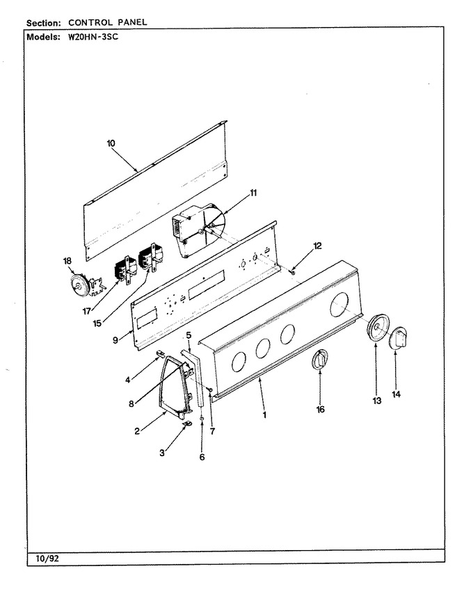 Diagram for W20HY3SC