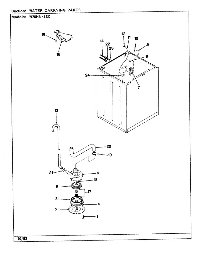 Diagram for W20HY3SC