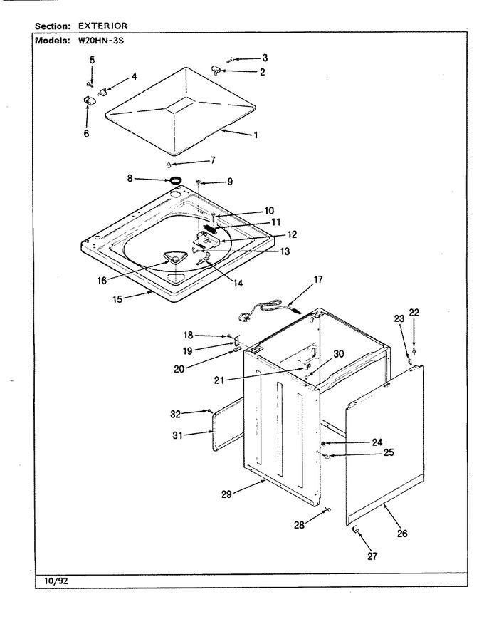 Diagram for W20HN3S