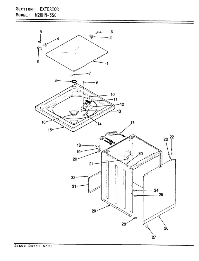 Diagram for W20HN3SC