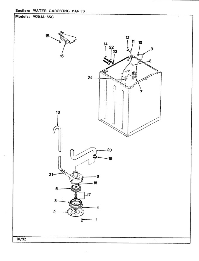 Diagram for W20JA5SC