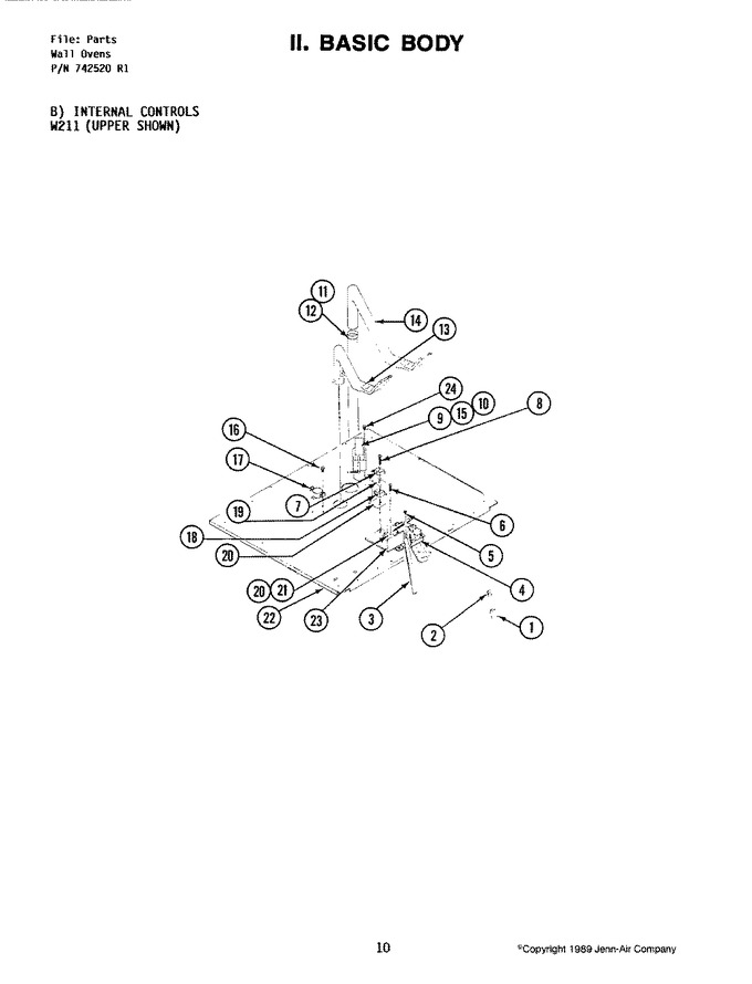 Diagram for W211