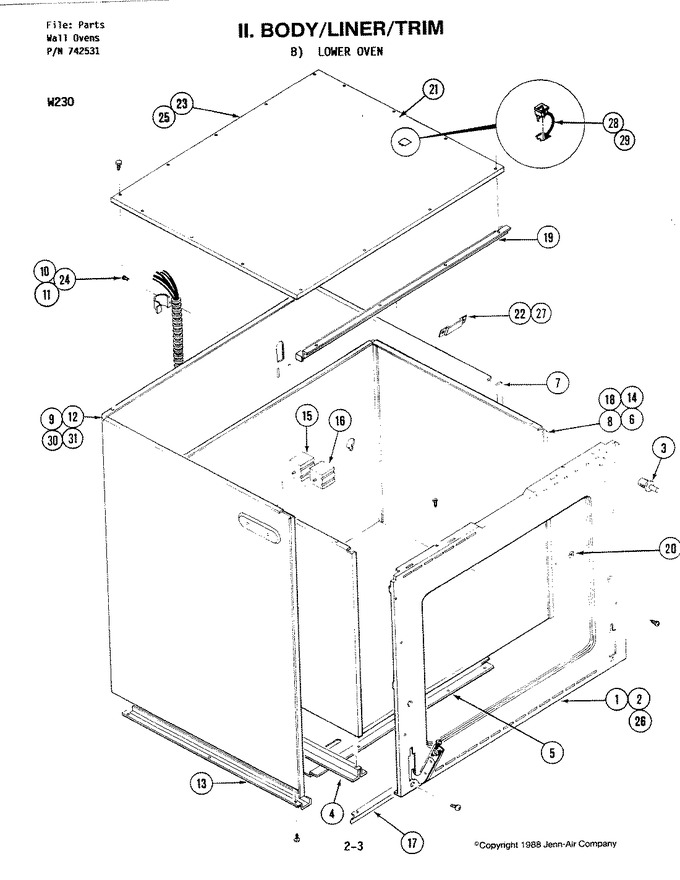 Diagram for W230