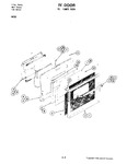 Diagram for 09 - Door (lower)