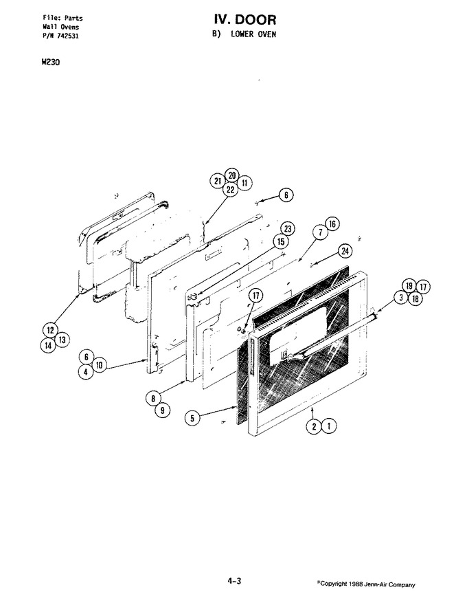 Diagram for W230