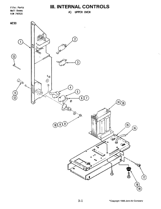 Diagram for W230