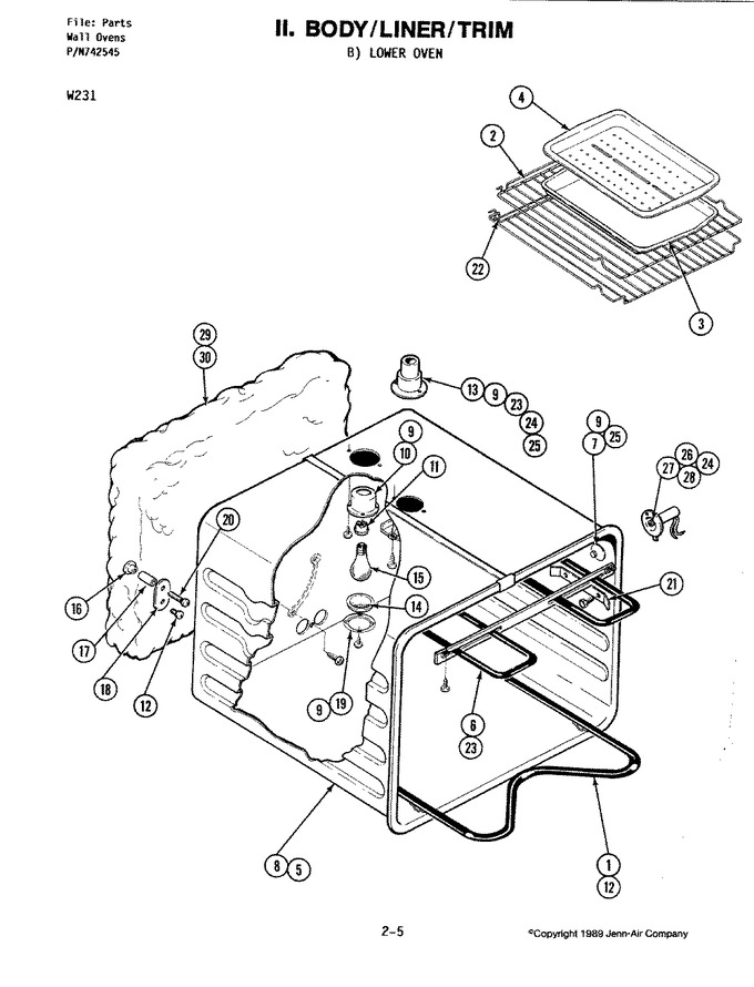 Diagram for W231