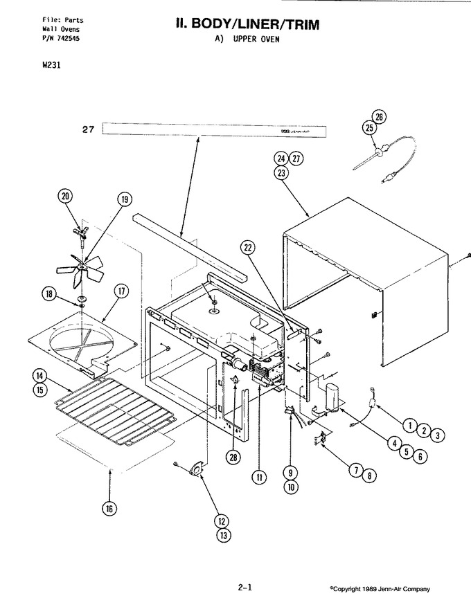 Diagram for W231