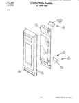 Diagram for 08 - Control Panel (upper)