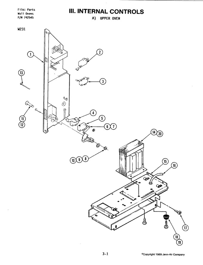 Diagram for W231