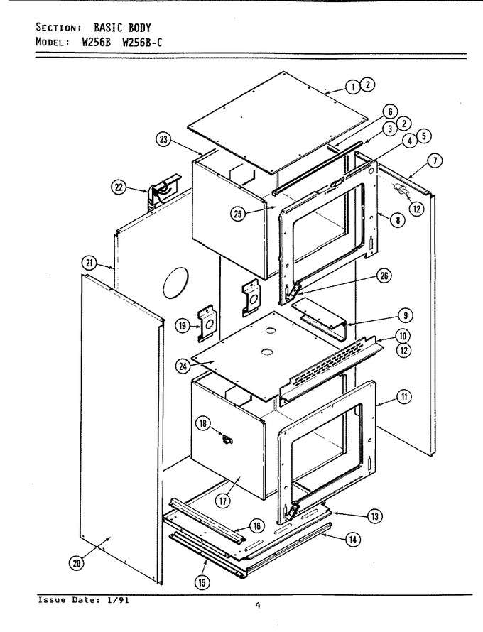 Diagram for W256B