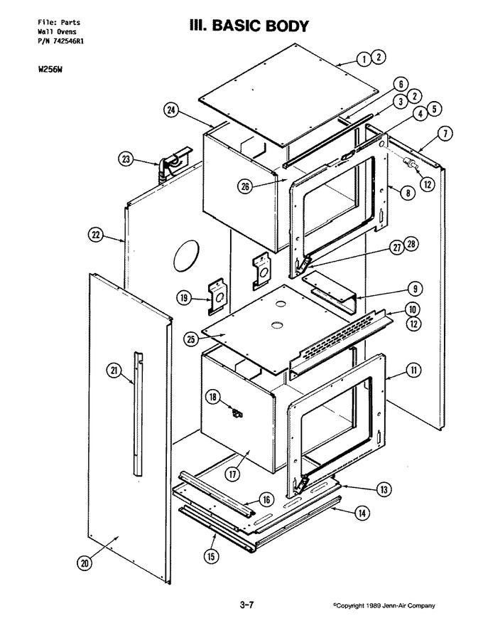 Diagram for W256W