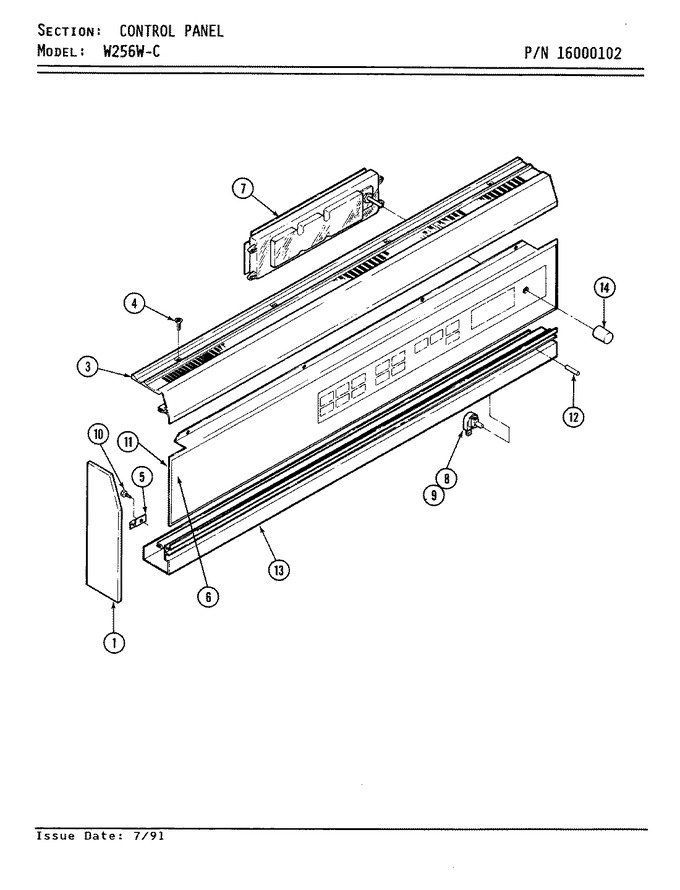 Diagram for W256W-C