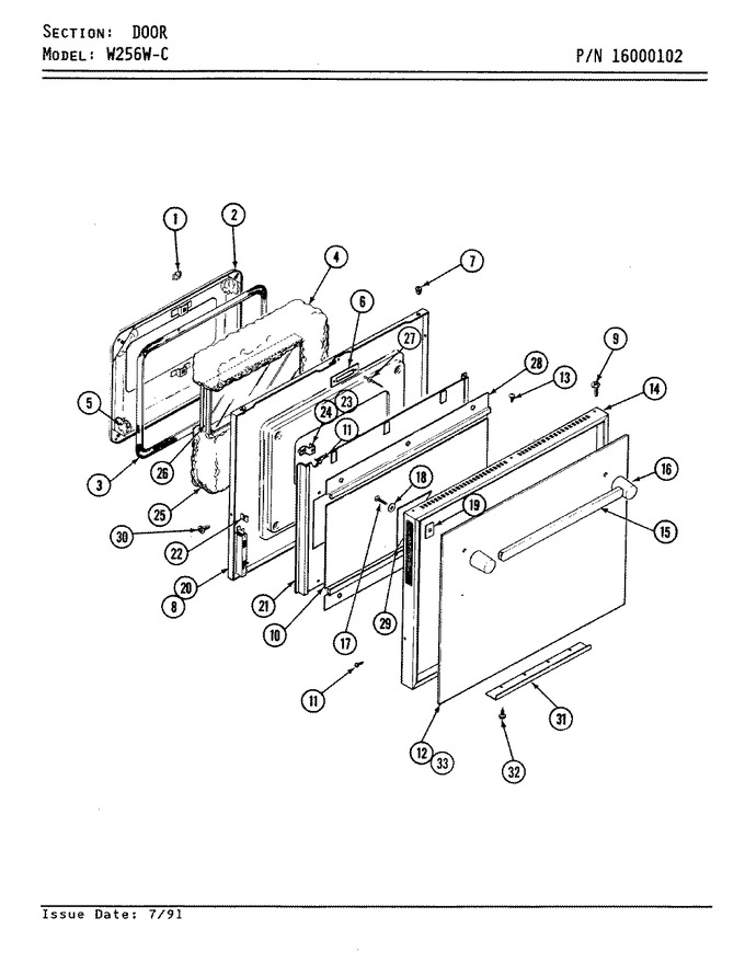 Diagram for W256W-C